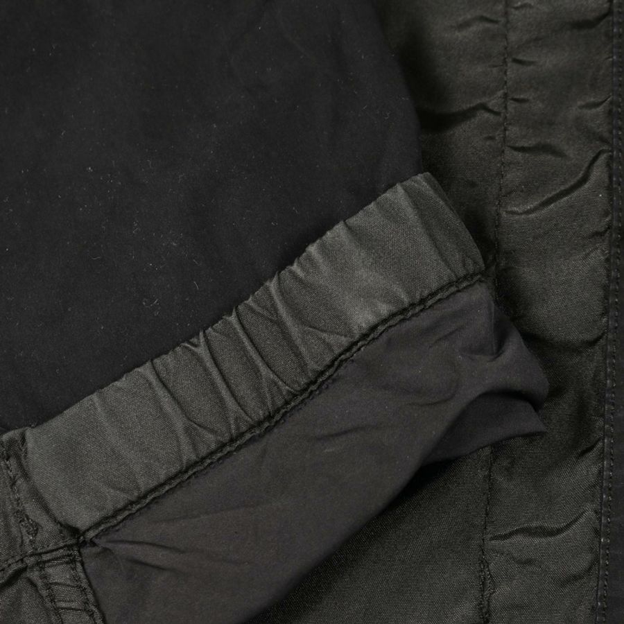 STONE ISLAND 尼龍聚酯混紡黑色技術連帽夾克外套,二手男款 L 碼-6