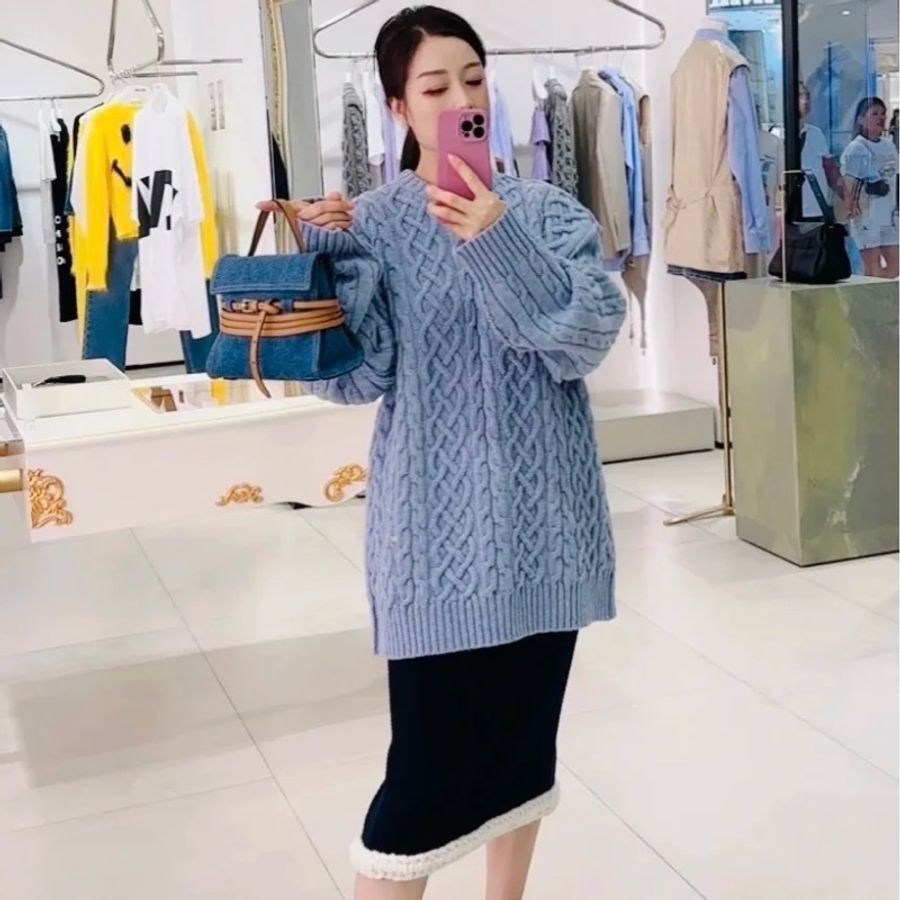 MOSCHINO Tie Me 丹寧綁帶包 (附揹帶)-5