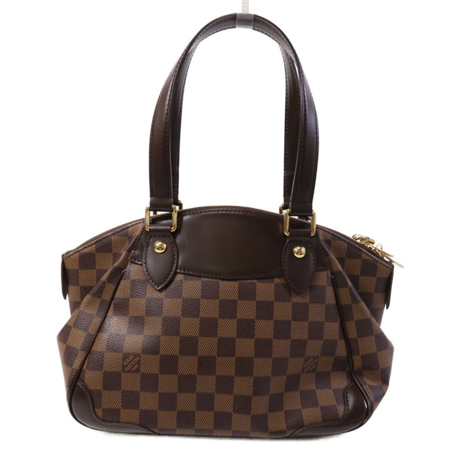 LOUIS VUITTON Damier Verona PM金扣肩背袋-2