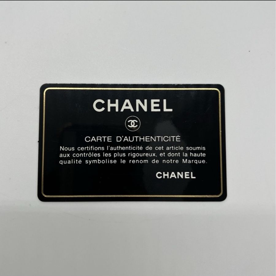 (已售)Chanel CF mini黑銀漆皮羊皮-4