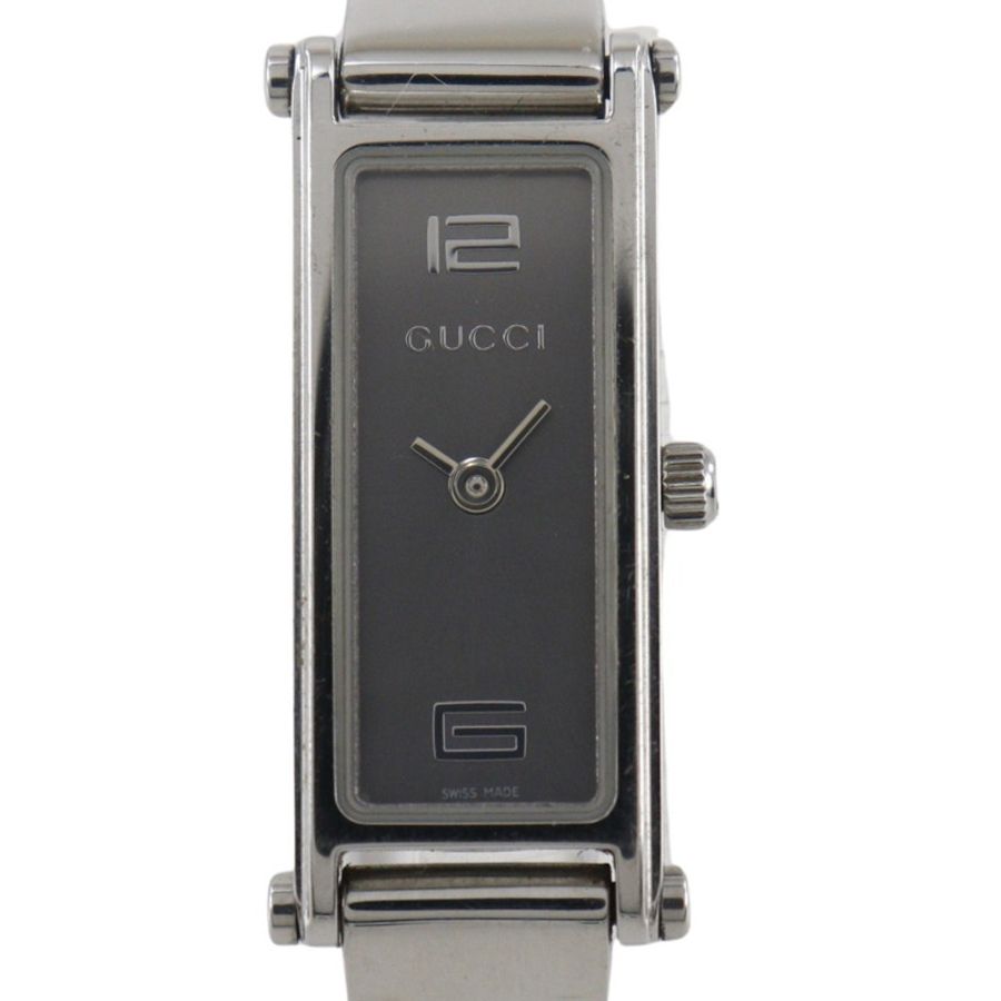 Gucci GUCCI 1500L 不鏽鋼石英模擬顯示銀色錶盤女士腕錶-0