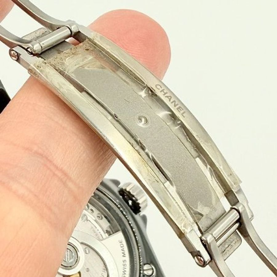 CHANEL - 黑色陶瓷J12點鑽Caliber手錶╻38mm-10