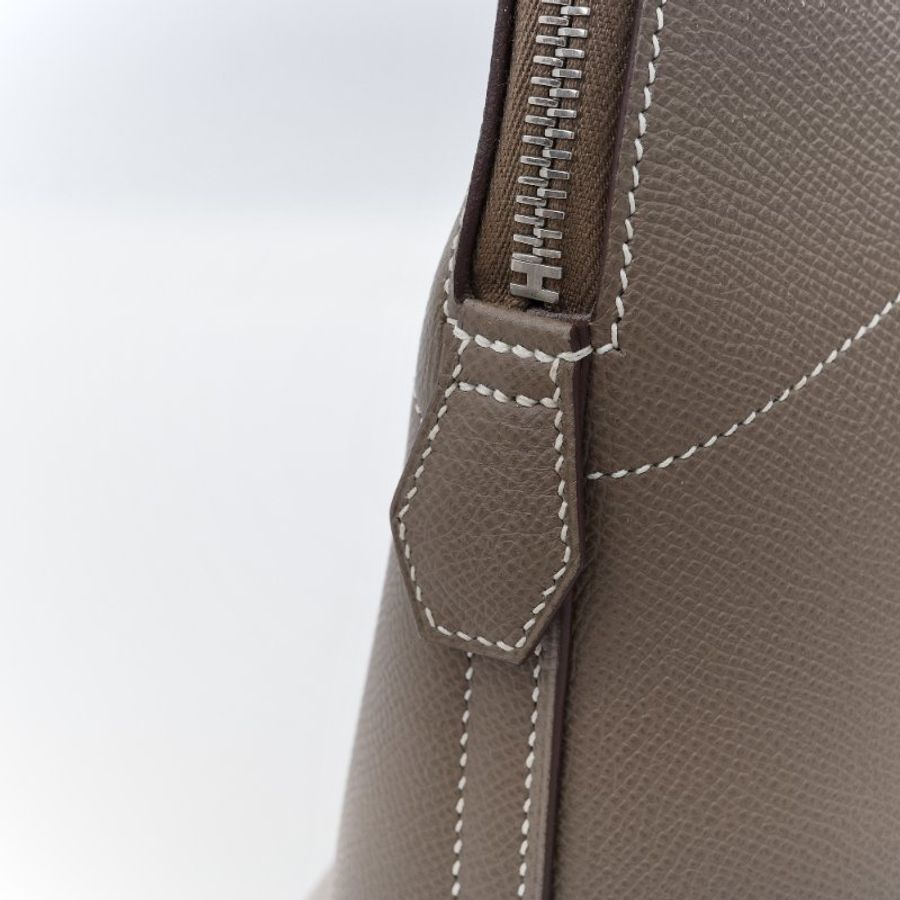 Hermès 愛馬仕 Bolide 31 大象灰色 Clemence 牛皮 手提包 肩背包 兩用包-6