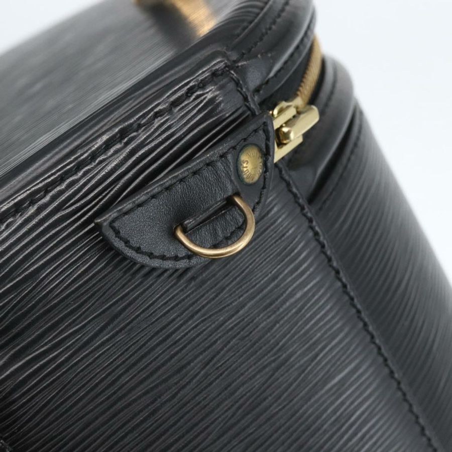 【日本直送】路易威登 Epi Cannes 手提包 黑色 M48032 LV Auth am10274-9
