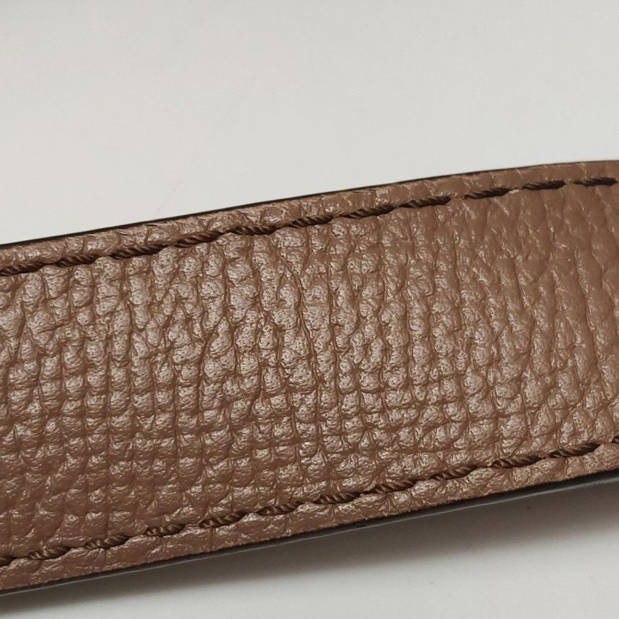 Burberry Camberley中號牛皮帆布純色字母logo單肩包-16