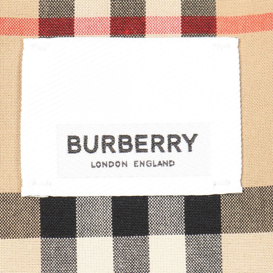 博柏利 (Burberry) 棉質風衣 米色 #UK4 二手女款-2