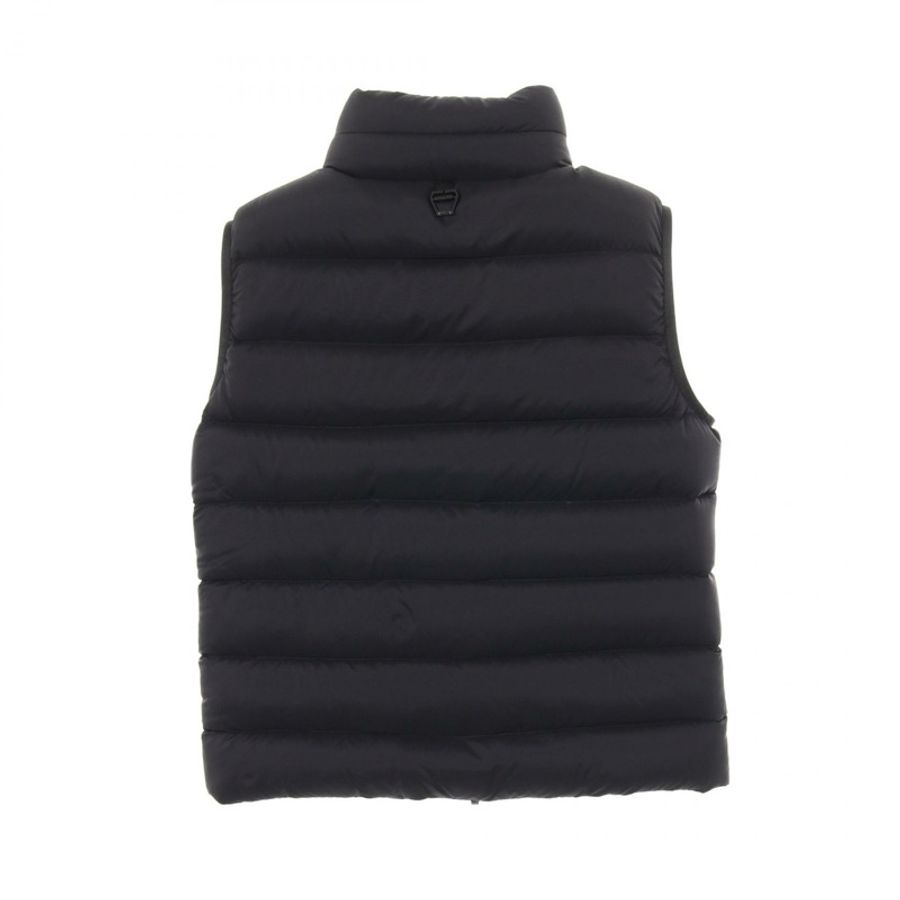 MONCLER CENIS 羽絨背心 H20931A00012 53333 尼龍 黑色 #0 二手 女款-1