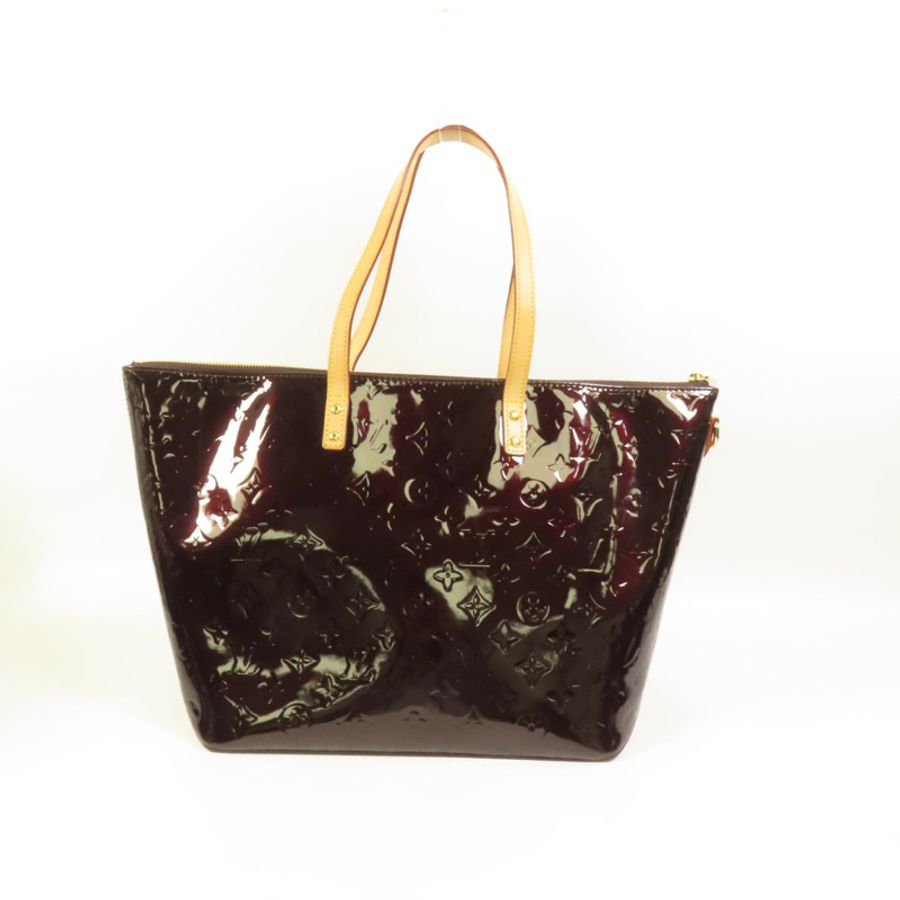 LOUIS VUITTON Vernis Bellevue GM金扣肩背袋-1