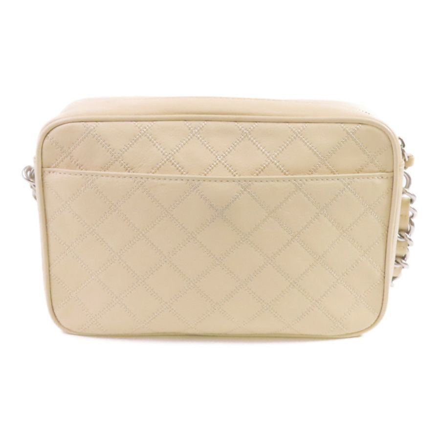 Tory Burch 牛皮皮革Shoulder Bag銀扣鏈帶肩背袋-1