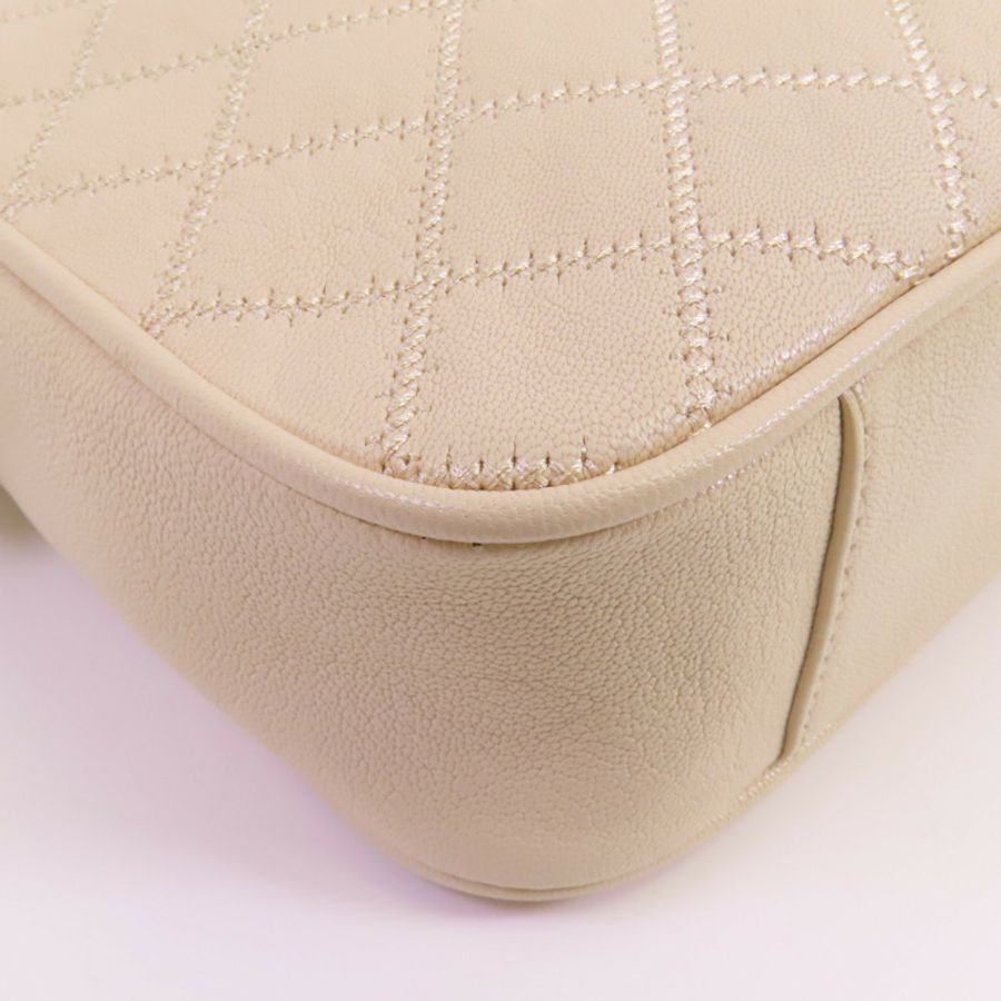 Tory Burch 牛皮皮革Shoulder Bag銀扣鏈帶肩背袋-5