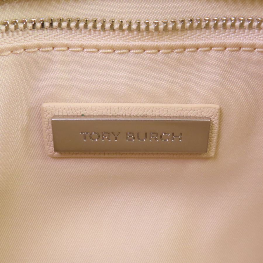 Tory Burch 牛皮皮革Shoulder Bag銀扣鏈帶肩背袋-12
