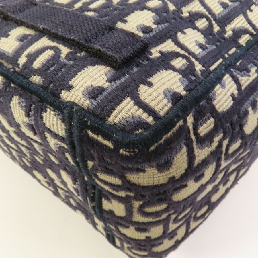 Dior 帆布Medium Diorcamp Bag銀扣肩背袋-10
