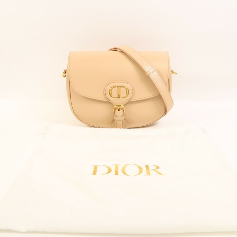 Dior 牛皮皮革Bobby Medium金扣肩背袋-20