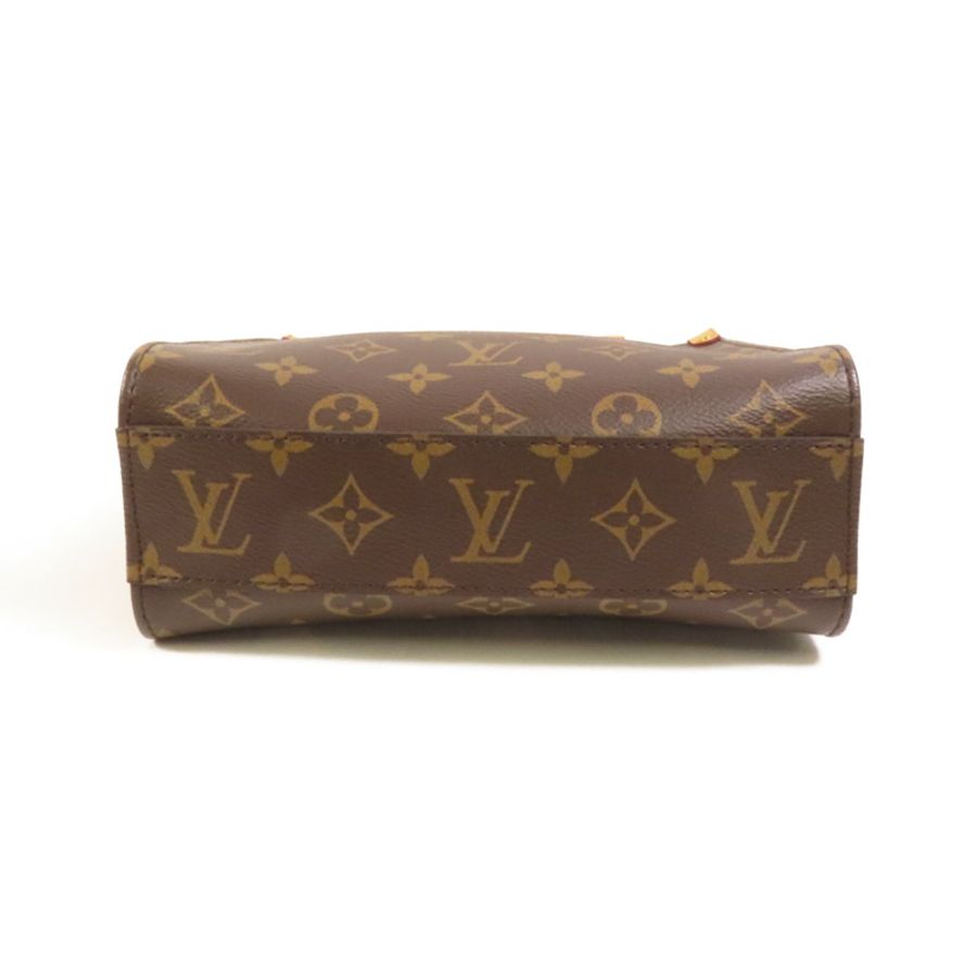 LOUIS VUITTON Monogram Sac Plat BB金扣手挽肩背兩用袋-3