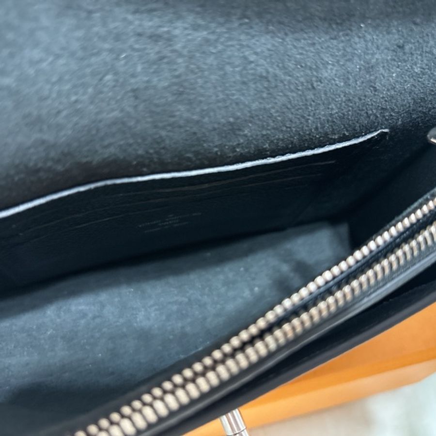 Louis Vuitton Pochette My Lockme LV鏈包 黑 Lockme 鏈條手拿包-10