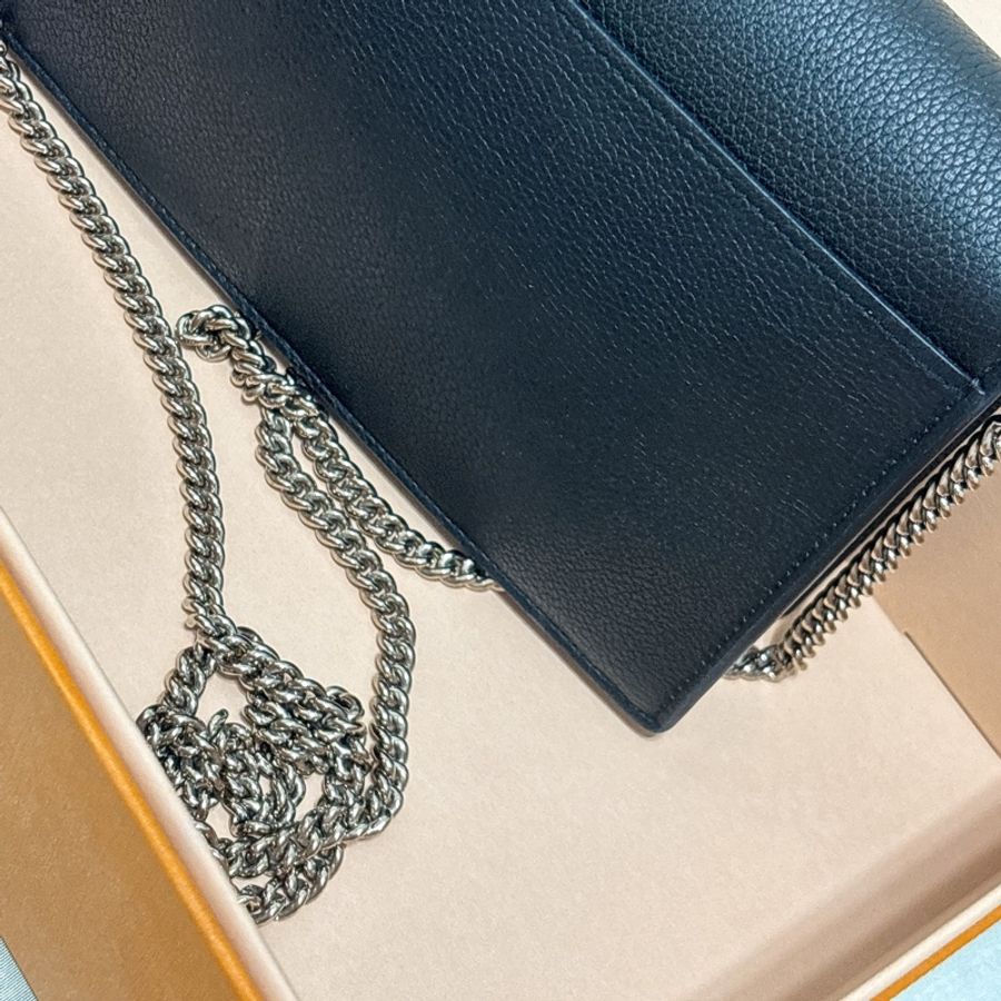 Louis Vuitton Pochette My Lockme LV鏈包 黑 Lockme 鏈條手拿包-12