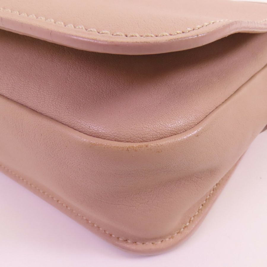 SAINT LAURENT 牛皮皮革2Way Shoulder Bag銀扣手挽肩背兩用袋-6