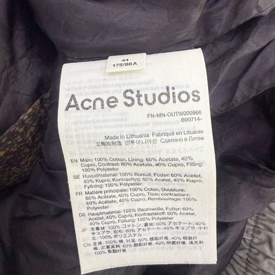 Acne Studios 潑墨外套 size FR 44-4