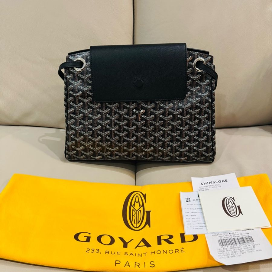 Goyard Rouette structure /肩背包/斜背包/黑色款/全新閒置美品-0