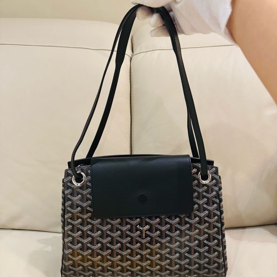 Goyard Rouette structure /肩背包/斜背包/黑色款/全新閒置美品-2