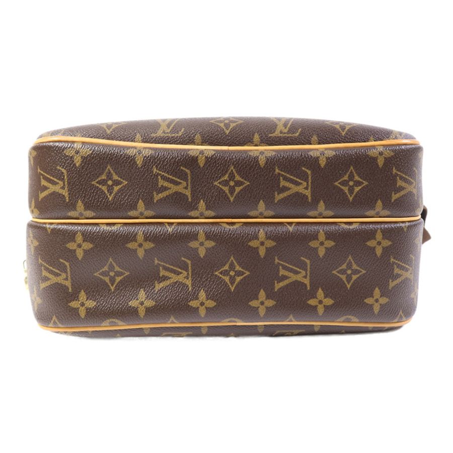 LOUIS VUITTON Monogram Reporter PM金扣肩背袋-3