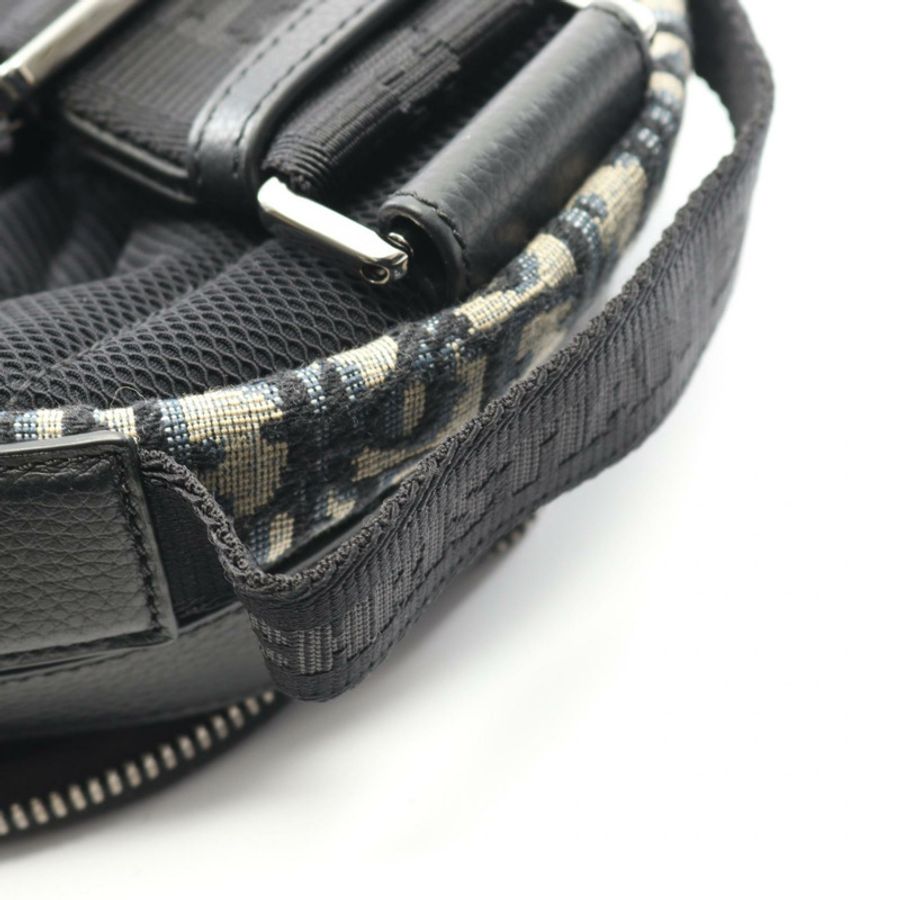 Christian Dior Rider Sling Oblique Jacquard Waist Crossbody bag 帆布二手-4