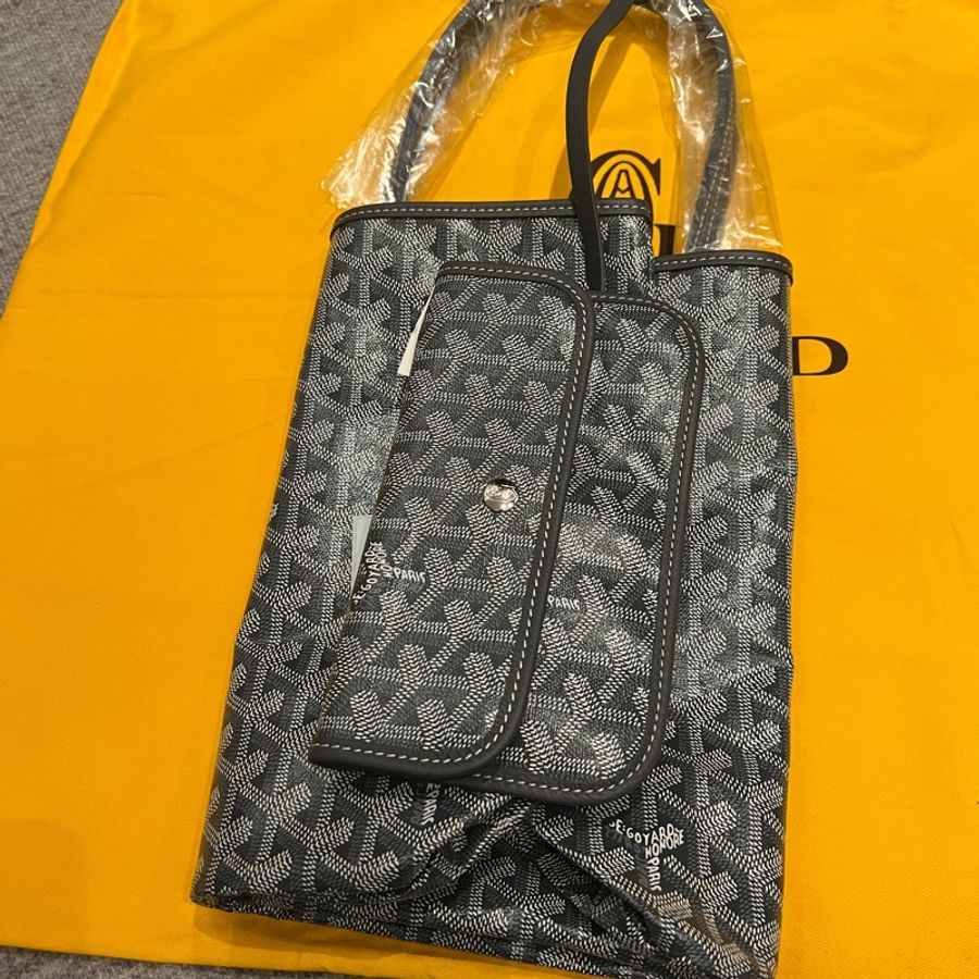 Goyard St.Louise 灰色 PM 全新 再入荷!-1