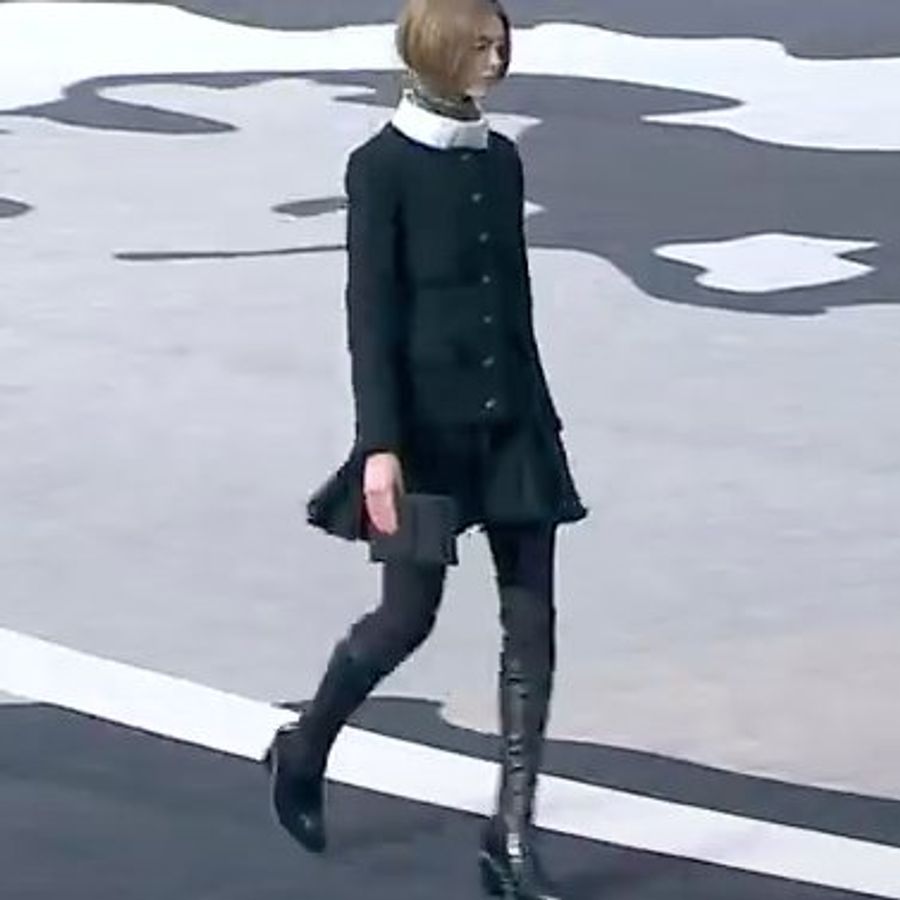Chanel 經典軟泥四口袋外套-5