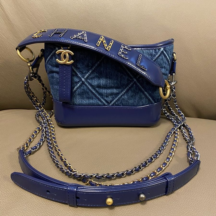 Chanel Gabrielle Small Denim 流浪包-1