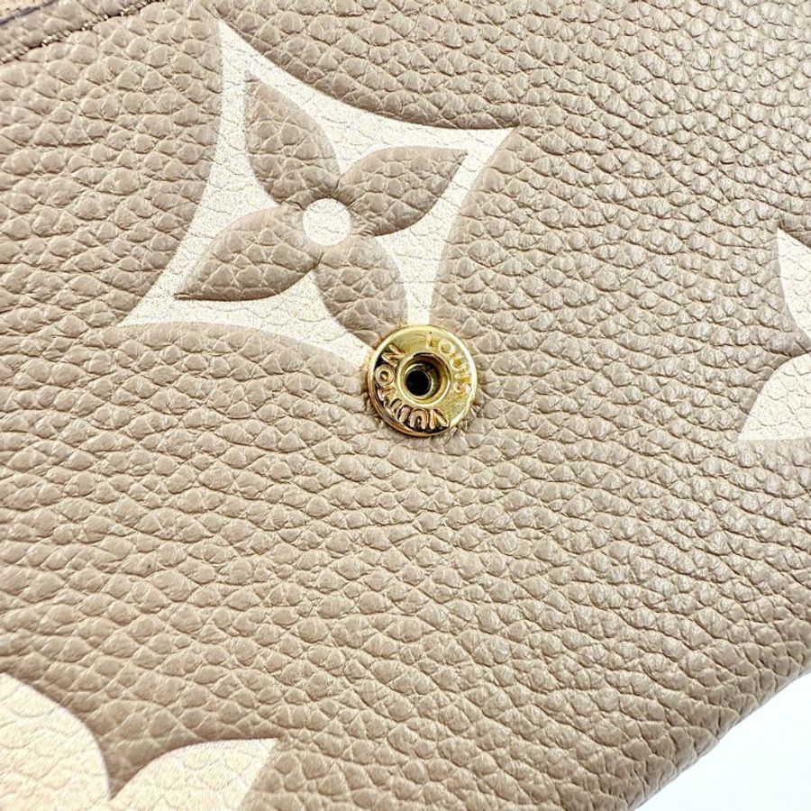 Louis Vuitton - 斑鳩灰牛皮Empreinte 短夾-14