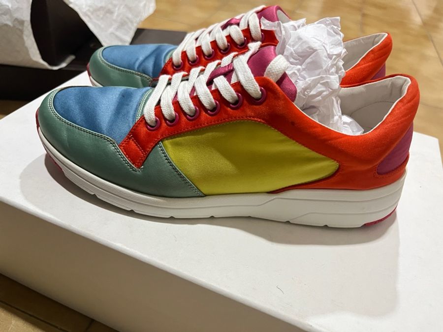 Gucci Brava彩色拼接運動鞋-1