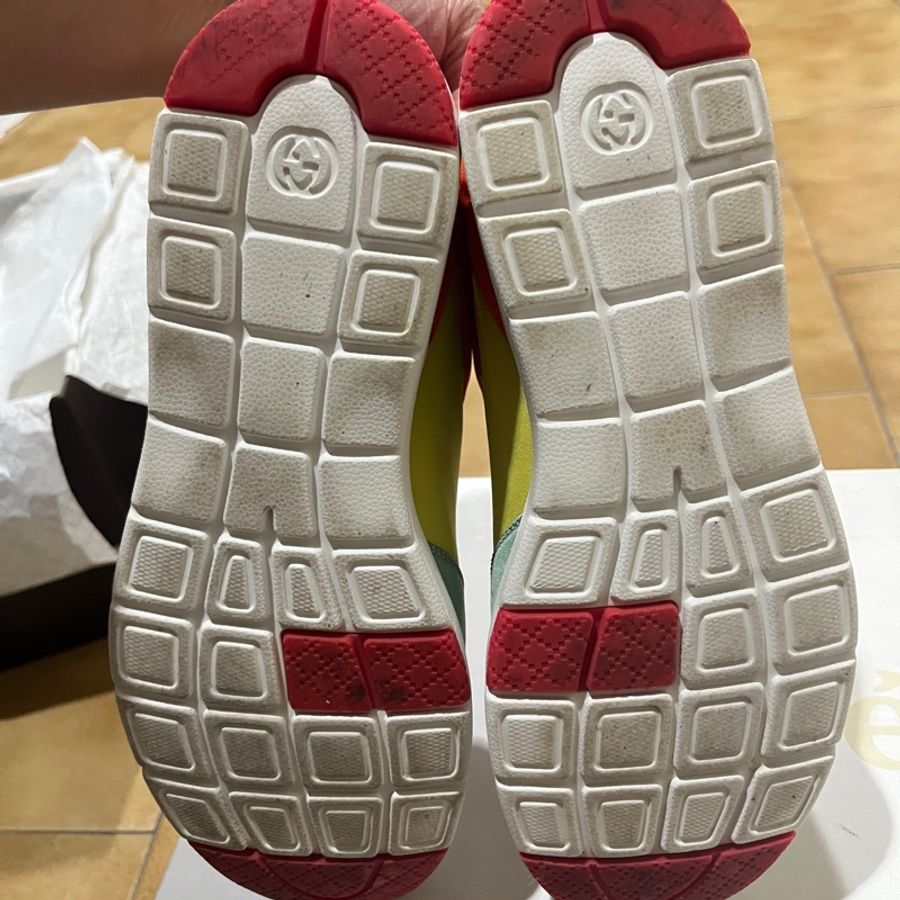 Gucci Brava彩色拼接運動鞋-8