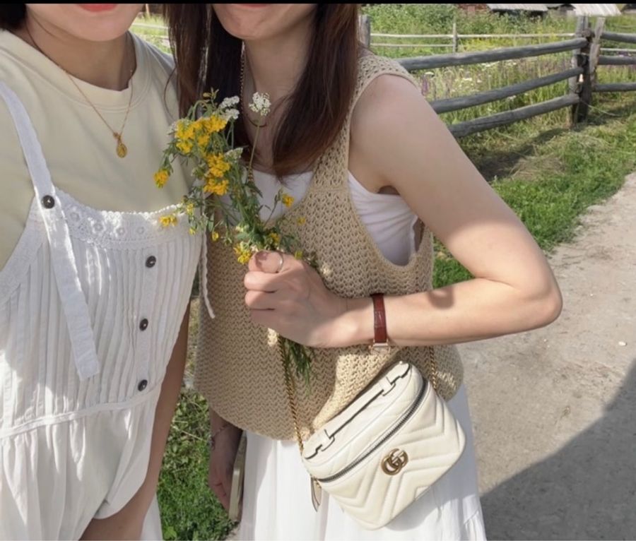 Gucci迷你綠色小包-3