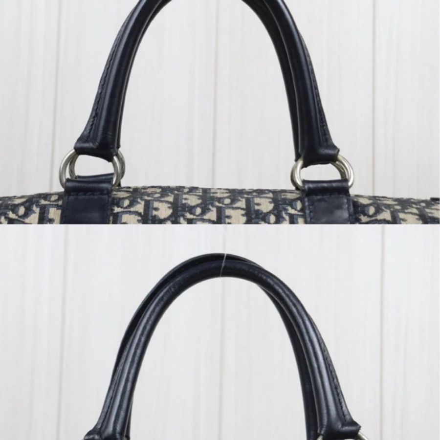 「JL 精品代購」9新 Dior 老花 旅行袋 45-5