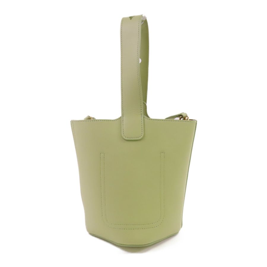 LOEWE 牛皮皮革Pebble Bucket Mini金扣手挽肩背兩用袋-1