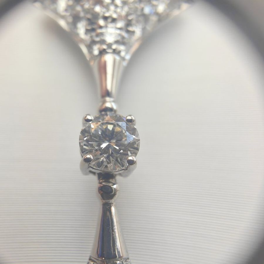 Bvlgari 寶格麗 18K 白金鑲鑽 DIVAS DREAM 項鍊套裝-3