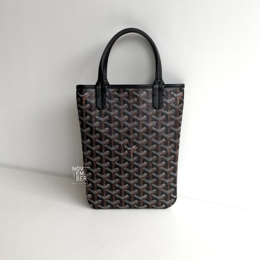 閒置新🙌🏻 Goyard 戈雅 Poitiers PM Bag 黑-6