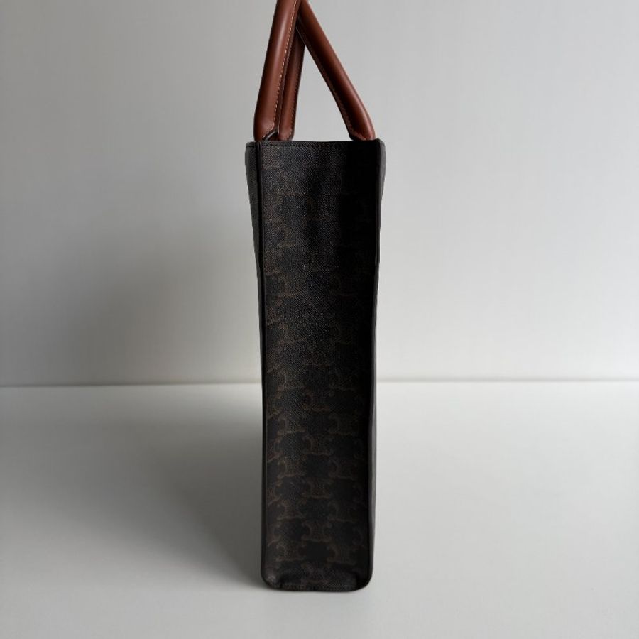 閒置新🙌🏻 Celine 瑟琳 Vertical Cabas 老花托特包 大號-7