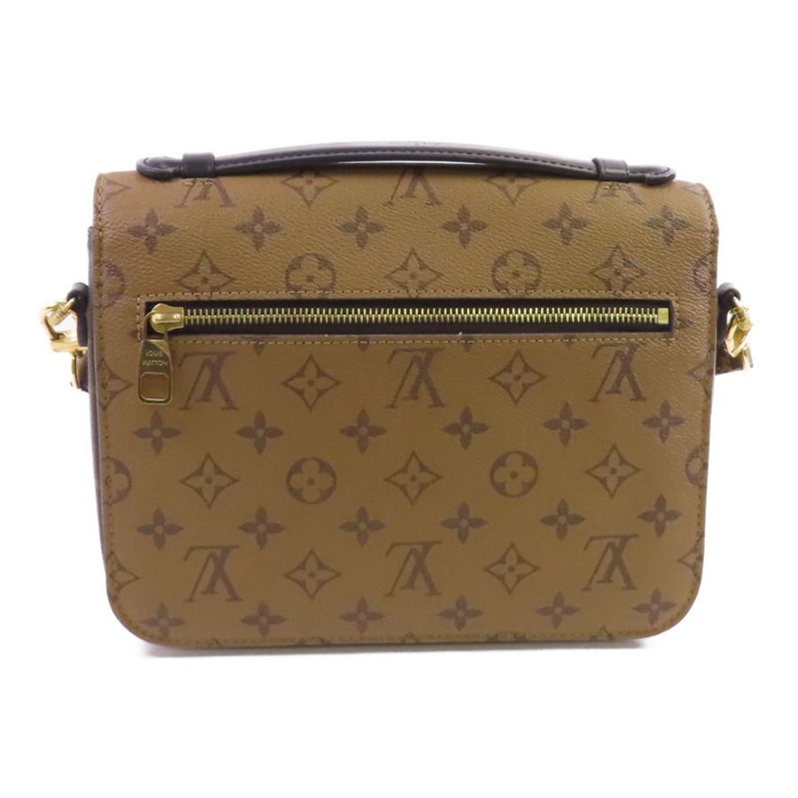 LOUIS VUITTON Monogram Reverse Pochette Metis金扣手挽肩背兩用袋-1