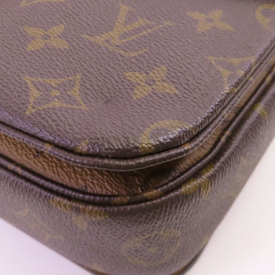 LOUIS VUITTON Monogram Reverse Pochette Metis金扣手挽肩背兩用袋-6