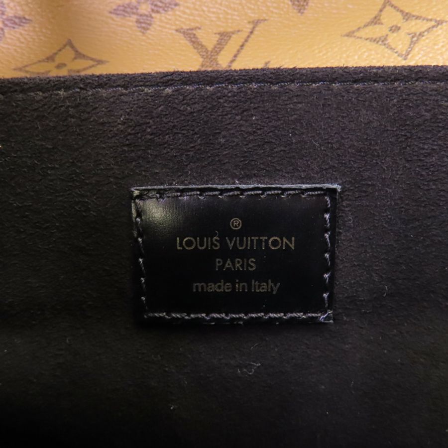 LOUIS VUITTON Monogram Reverse Pochette Metis金扣手挽肩背兩用袋-14