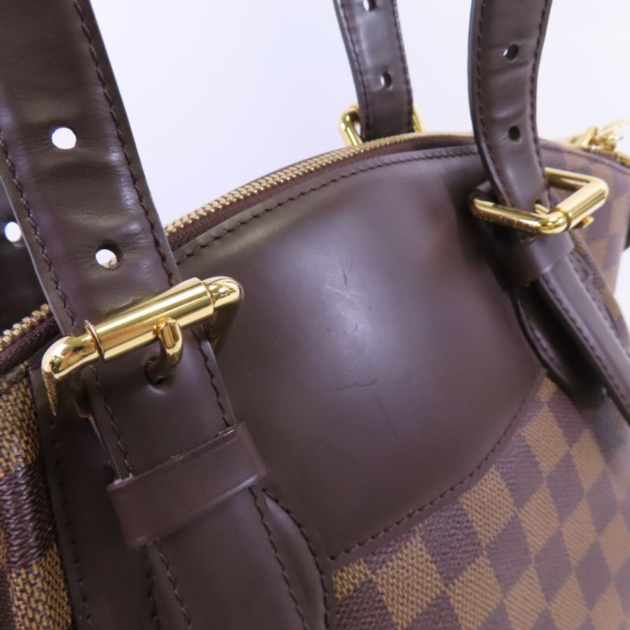 LOUIS VUITTON Damier Verona GM金扣肩背袋-3