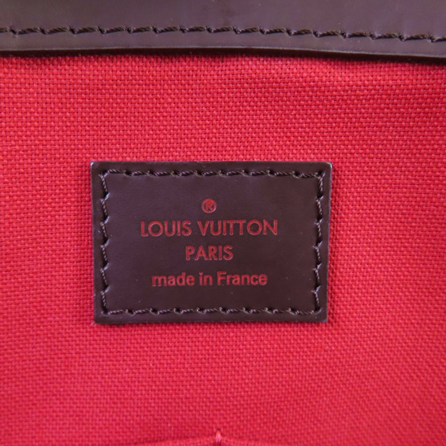 LOUIS VUITTON Damier Verona GM金扣肩背袋-13