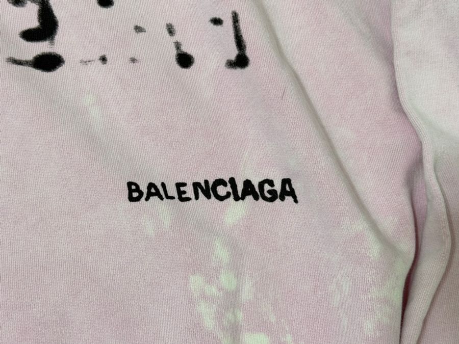 Balenciaga 櫻花粉衛衣-1