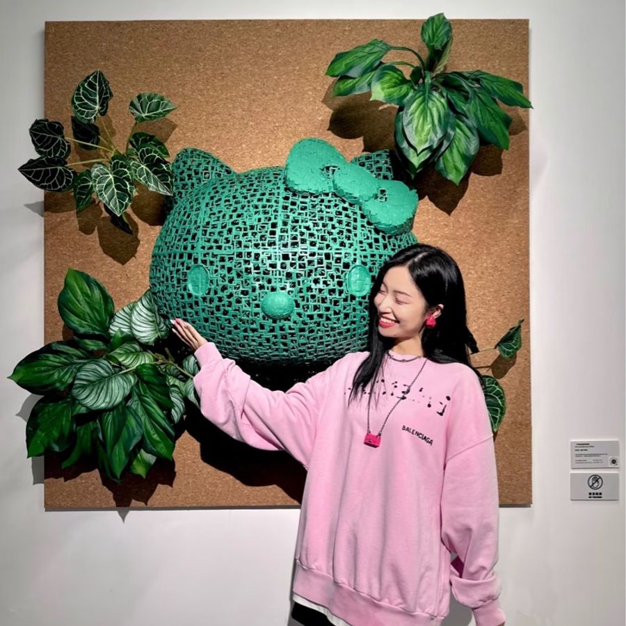 Balenciaga 櫻花粉衛衣-6