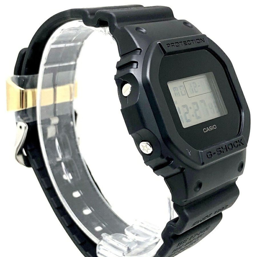 卡西歐 G-SHOCK 手錶 DWE-5657RE-1 40 週年紀念版復刻黑色款,紀念品牌誕生週年,復刻黑色生物質塑膠替換錶圈,所有里程碑紀念款,將於 2023 年 5 月在 Mikunigaoka 商店發售。-1