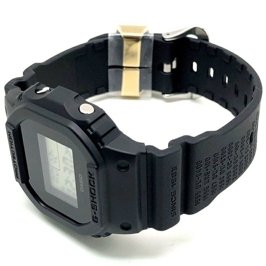 卡西歐 G-SHOCK 手錶 DWE-5657RE-1 40 週年紀念版復刻黑色款,紀念品牌誕生週年,復刻黑色生物質塑膠替換錶圈,所有里程碑紀念款,將於 2023 年 5 月在 Mikunigaoka 商店發售。-4