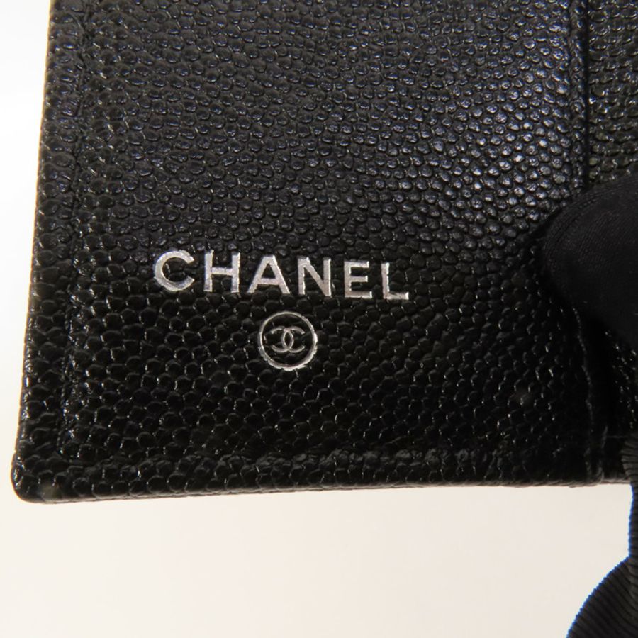 CHANEL 牛皮皮革Fold Walle錢包-6