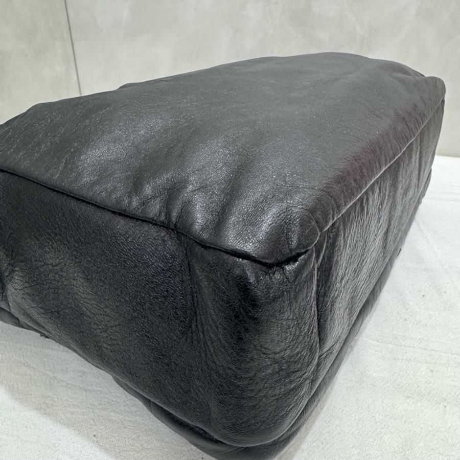 「限時優惠到4/30」Chanel 絨毛皮革拼色相機包 vintage 中古 二手 特價-18