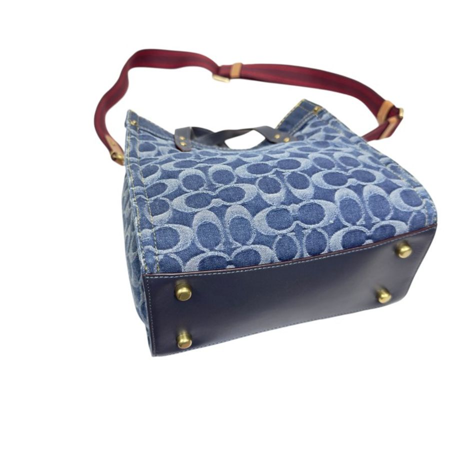 COACH 牛仔 2用袋-10